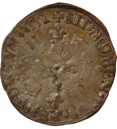 HENRI II - DOUZAIN AUX CROISSANTS 1551 T NANTES