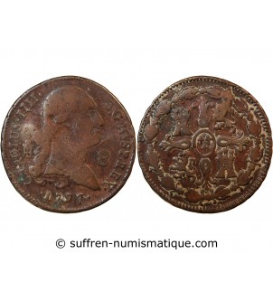 ESPAGNE, CHARLES IV - 8 MARAVEDIS 1797
