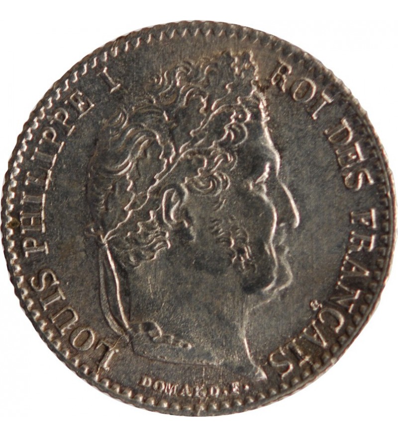 France  Louis Philippe I - 1/4 Franc Argent - 1845 B Rouen