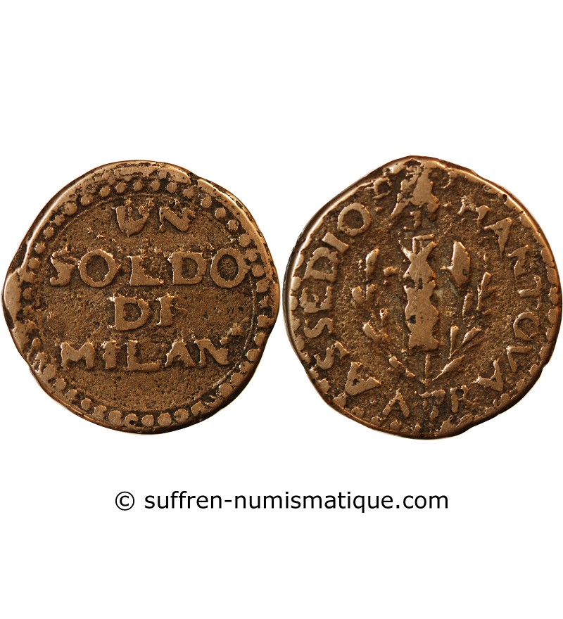 ITALIE, SIEGE DE MANTOUE - SOLDO 1795