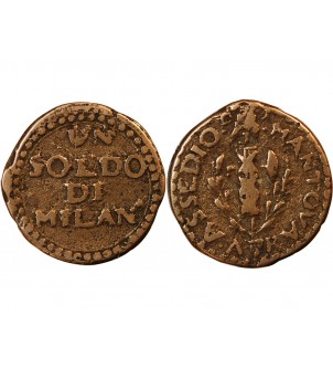ITALIE, SIEGE DE MANTOUE - SOLDO 1795 2