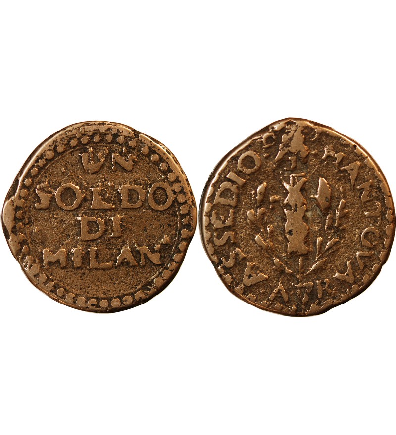 ITALIE, SIEGE DE MANTOUE - SOLDO 1795