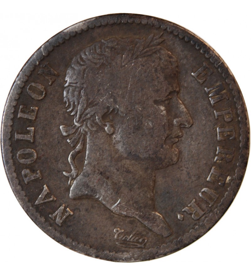 NAPOLEON Ier - 1 FRANC ARGENT 1808 T NANTES