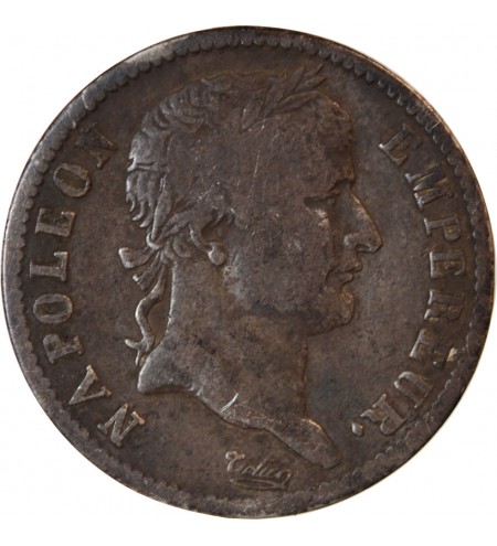 NAPOLEON Ier - 1 FRANC ARGENT 1808 T NANTES