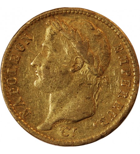 NAPOLEON Ier - 20 FRANCS OR 1811 M TOULOUSE