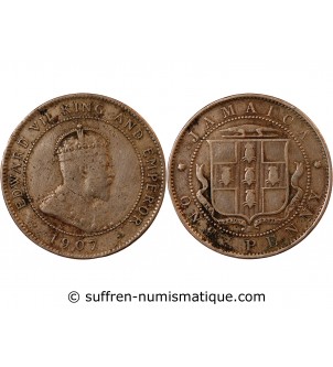 JAMAÏQUE, GEORGES V - PENNY 1907