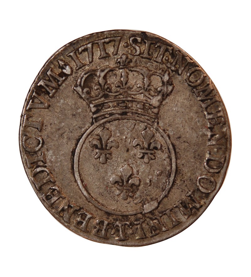 LOUIS XV - 1/10 ECU VERTUGADIN 1717 T NANTES R2