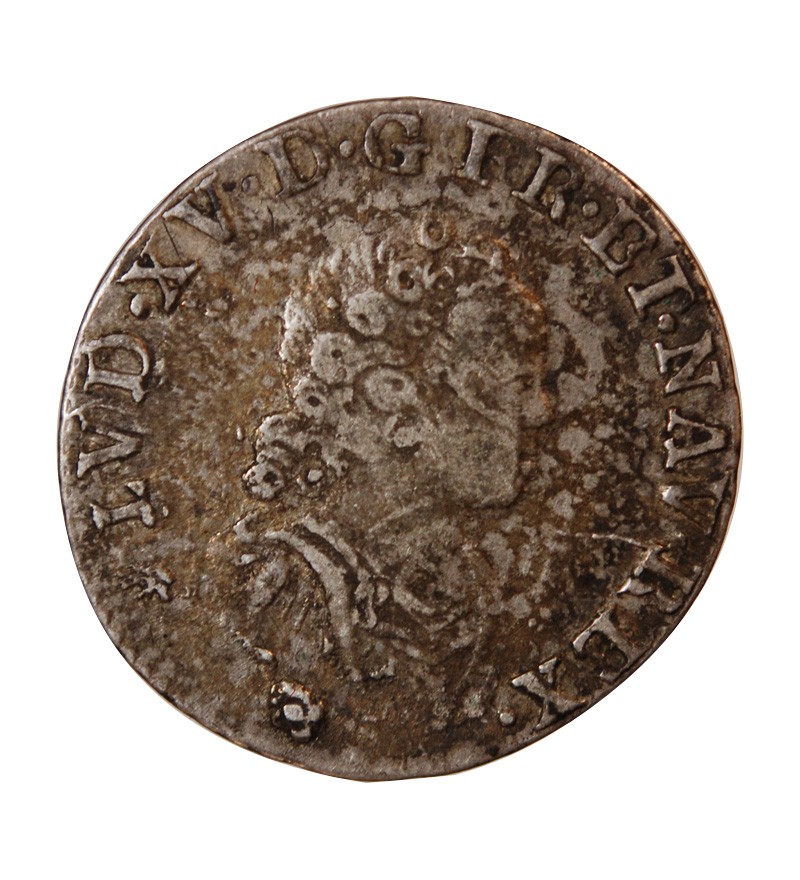 LOUIS XV - 1/10 ECU VERTUGADIN 1717 T NANTES R2