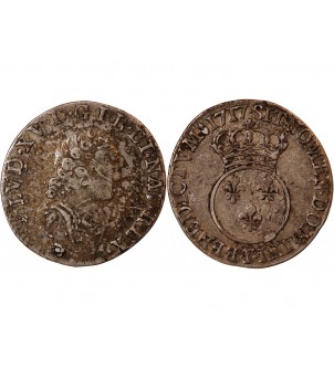 LOUIS XV - 1/10 ECU VERTUGADIN 1717 T NANTES R2 2