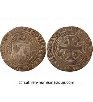 LOUIS XII - BLANC DE BRETAGNE 1498 / 1514 NANTES