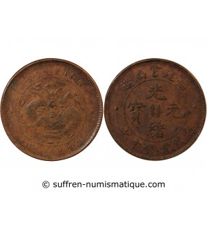 CHINE, FUJIAN (FOO-KIEN) - 10 CASH 1901-1905