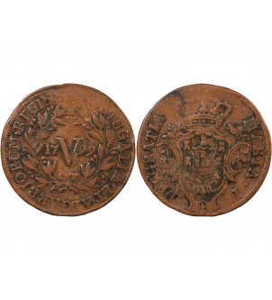 PORTUGAL, MARIE I - 5 REIS 1799 2