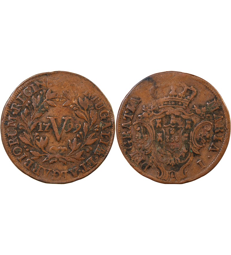 PORTUGAL, MARIE I - 5 REIS 1799