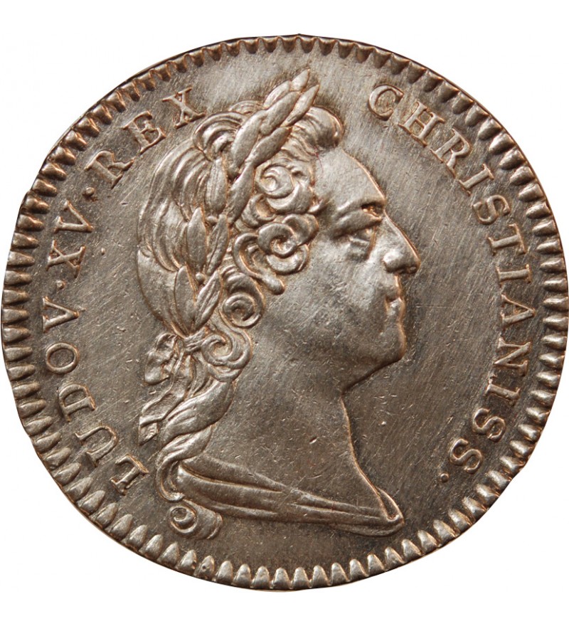 ETATS DE BRETAGNE, LOUIS XV – JETON ARGENT 1770 RENNES Daniel 120