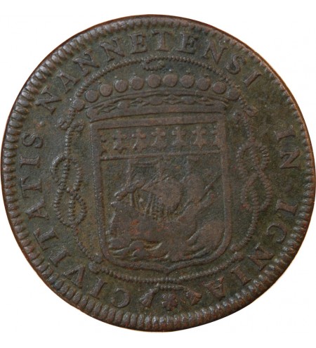 MAIRE DE NANTES, LOUIS MACÉ, SIEUR DE LA ROCHE – JETON 1663 F.8871