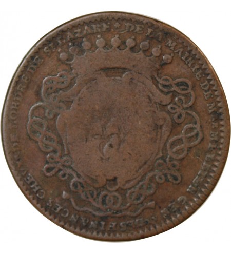 MAIRE DE NANTES, GERARD MELLIER – JETON 1721