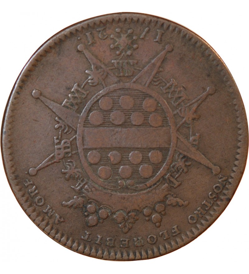 MAIRE DE NANTES, GERARD MELLIER – JETON 1721