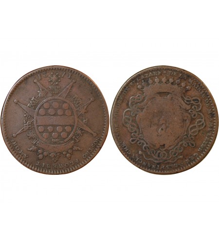 MAIRE DE NANTES, GERARD MELLIER – JETON 1721