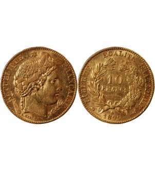 10 FRANCS OR CERES 1899 A PARIS 2