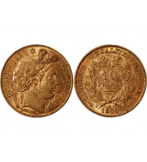 10 FRANCS OR CERES 1899 A PARIS 2