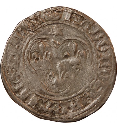 CHARLES VIII - BLANC AU SOLEIL 1483 / 1498 ROUEN