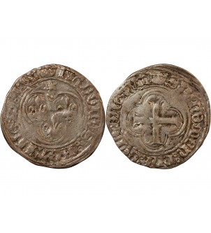 CHARLES VIII - BLANC AU SOLEIL 1483 / 1498 ROUEN 2