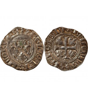 CHARLES VI - BLANC GUENAR 1380 / 1422 ATELIER INDÉTERMINÉ 2