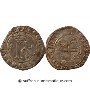 CHARLES VIII - KAROLUS 1483 / 1498 ATELIER INDÉTERMINÉ