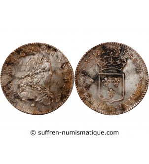 LOUIS XV﻿ - 1/3 ECU DE FRANCE 1722 I LIMOGES - Réformation