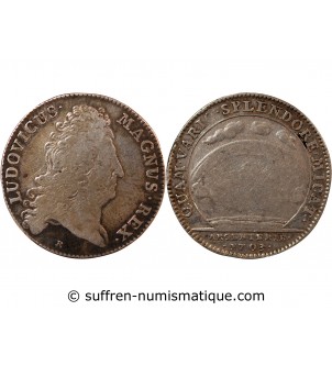 ARGENTERIE, LOUIS XIV - JETON ARGENT 1703
