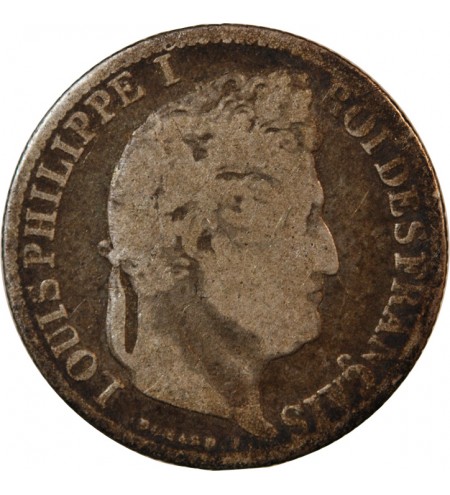 LOUIS-PHILIPPE﻿ Ier - 1/2 FRANC ARGENT 1832 A PARIS