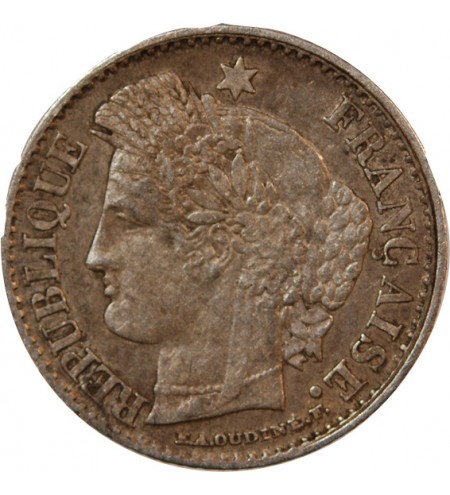 CERES - 20 CENTIMES ARGENT 1850 A PARIS