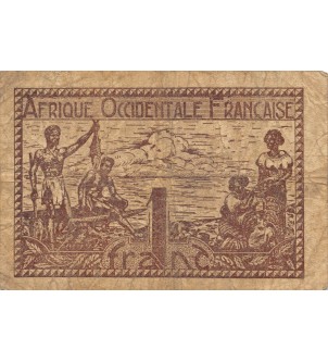 BANQUE OCCIDENTALE FRANÇAISE - 1 FRANC 1944 2