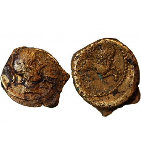 SANTONS, CENTRE-OUEST - BRONZE AU LION VRIDO.RVF - BN.43355