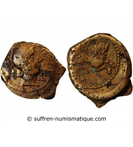 SANTONS, CENTRE-OUEST - BRONZE AU LION VRIDO.RVF - BN.43355