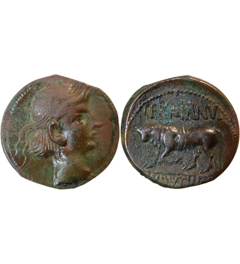 RÈMES - QUADRANS INDVTILLI AU TAUREAU - LT.9248