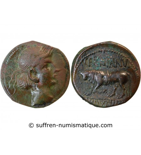 RÈMES - QUADRANS INDVTILLI AU TAUREAU - LT.9248