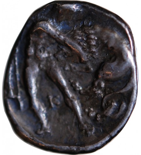 CALABRE, TARENTE - DIOBOLE ARGENT 380 / 325 AV JC