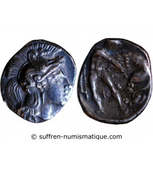 CALABRE, TARENTE - DIOBOLE ARGENT 380 / 325 AV JC