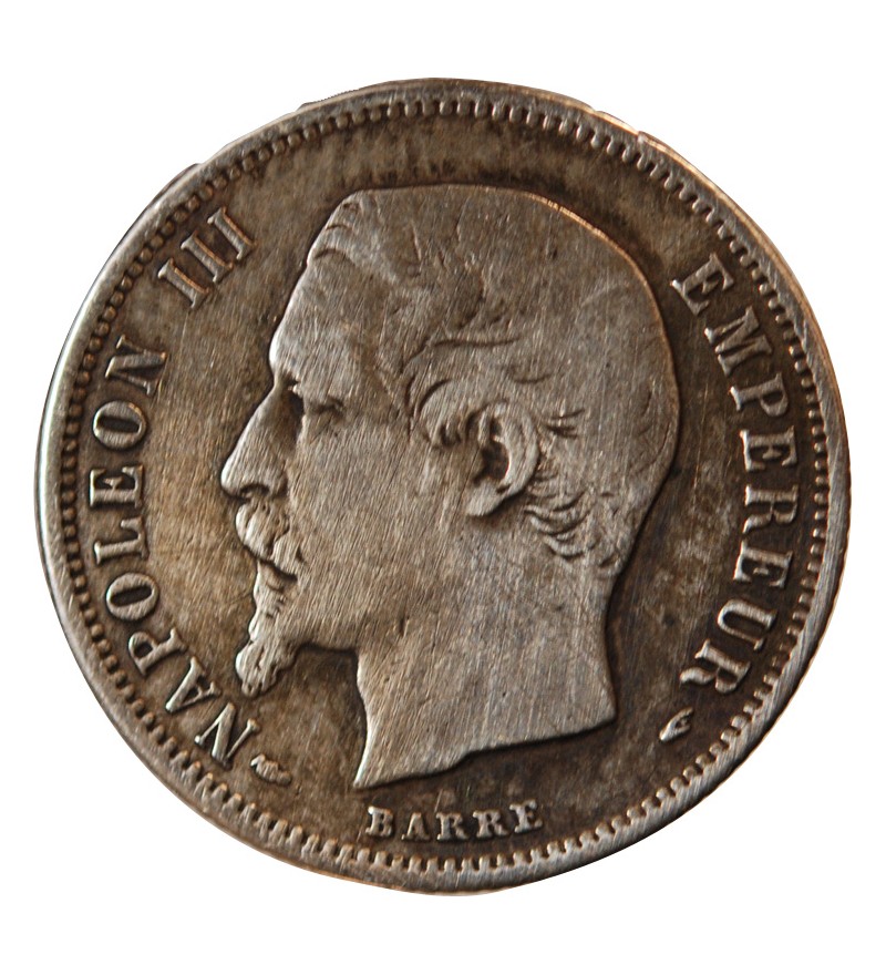 NAPOLEON III - 50 CENTIMES ARGENT 1854 A PARIS