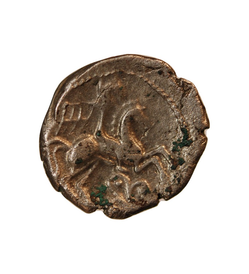 PICTONS, REGION DE POITIERS - DRACHME AU CAVALIER AILÉ