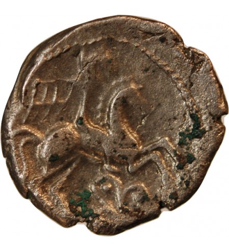 PICTONS, REGION DE POITIERS - DRACHME AU CAVALIER AILÉ