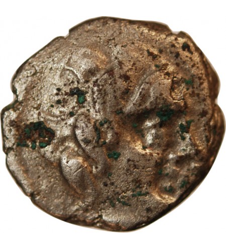 PICTONS, REGION DE POITIERS - DRACHME AU CAVALIER AILÉ