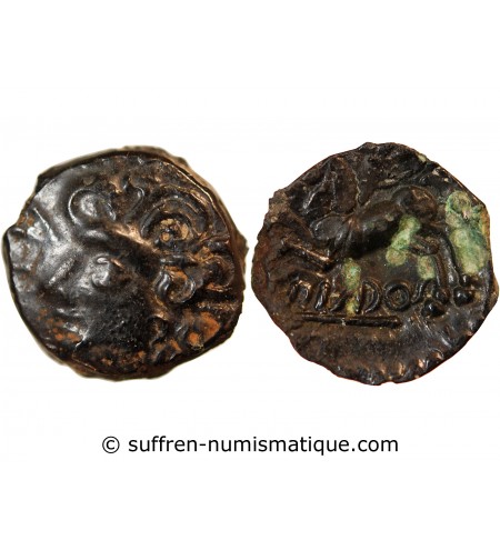 BITURIGES CUBES, REGION DE BOURGES - BRONZE ABVDOS 60 / 50 AV JC