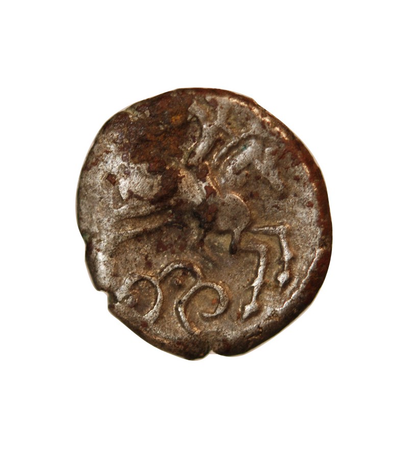 PICTONS, REGION DE POITIERS - DRACHME AU CAVALIER AILÉ