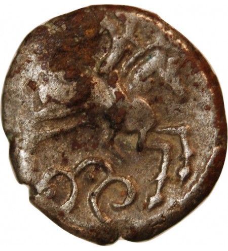 PICTONS, REGION DE POITIERS - DRACHME AU CAVALIER AILÉ