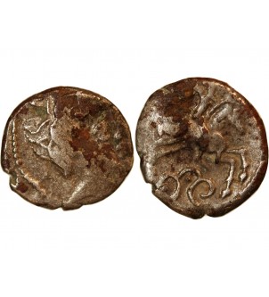 PICTONS, REGION DE POITIERS - DRACHME AU CAVALIER AILÉ 2