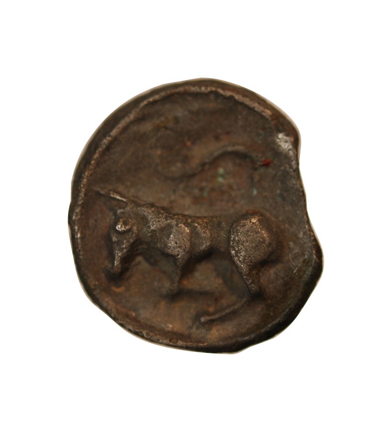 TURONS, RÉGION DE TOURAINE - POTIN À LA TÊTE DIABOLIQUE 80 / 50 AV JC