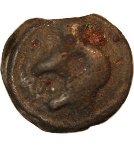 TURONS, RÉGION DE TOURAINE - POTIN À LA TÊTE DIABOLIQUE 80 / 50 AV JC