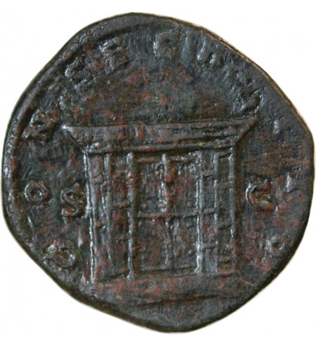 FAUSTINE JEUNE - SESTERCE 176 ROME